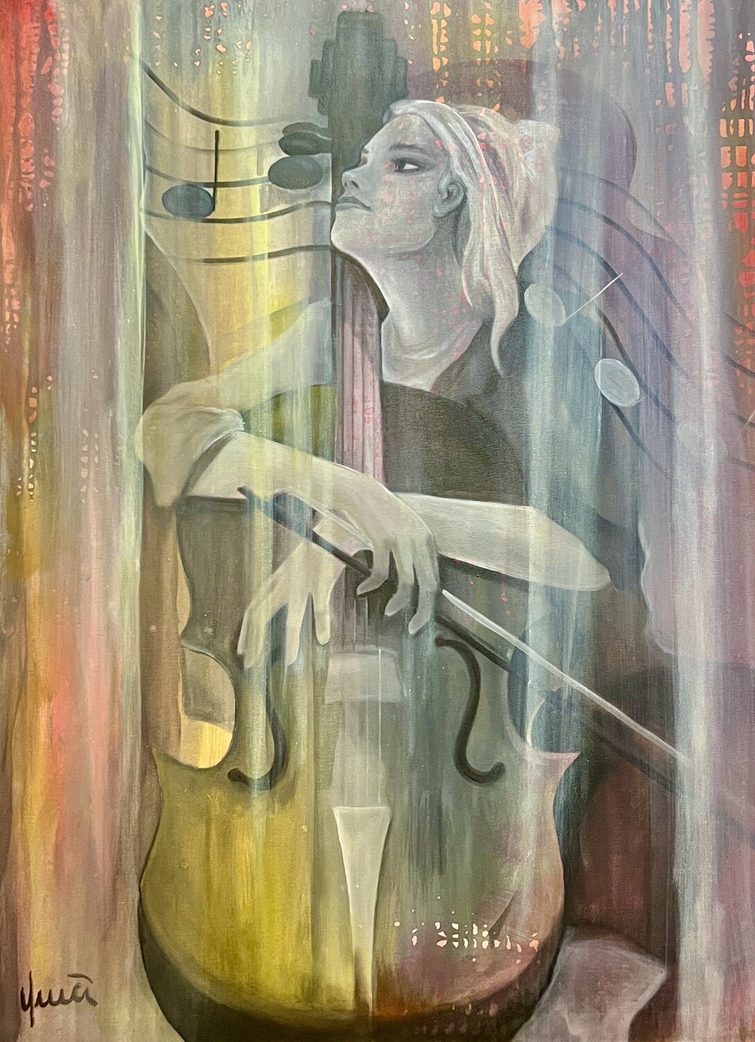 Passionata Nicola Quici Original painting for sale