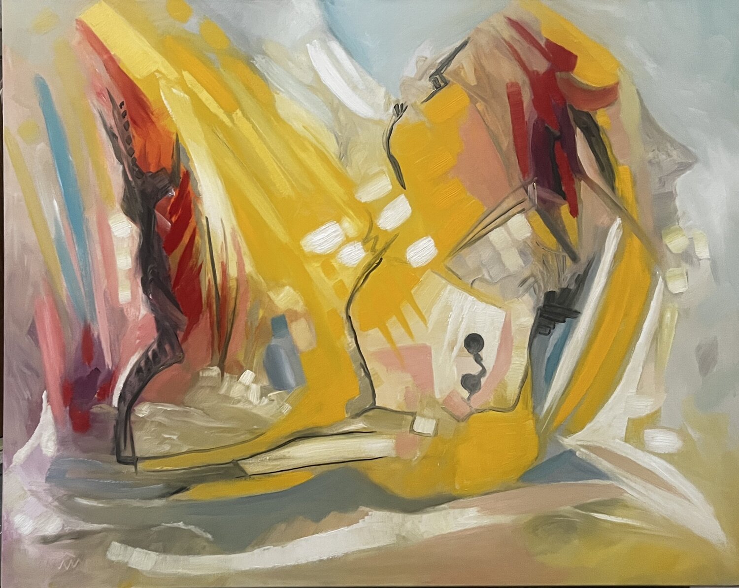 The path of faith Nicola Quici Original painting for sale
