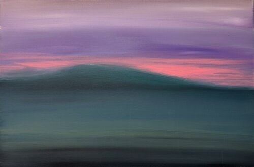 Sunset by Boryana Nindl, Painting for Sale on Select