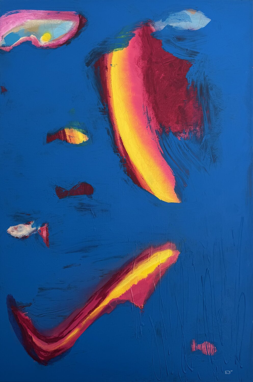 Komet Boryana Nindl Original painting for sale