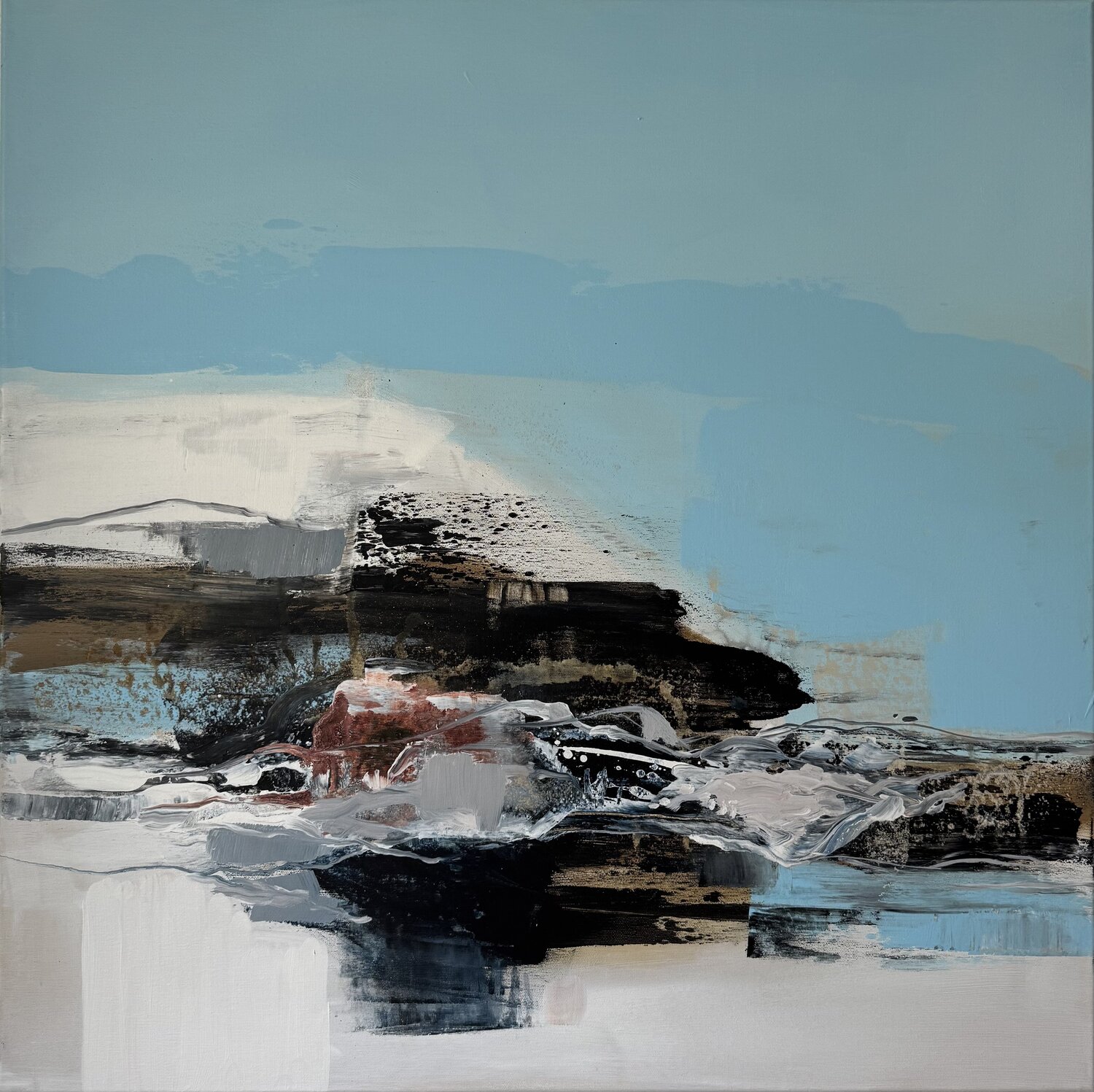 Escape 202504 Boryana Nindl Original painting for sale