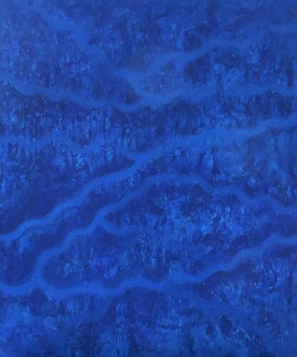 Vagues sur la mer by Artiste H. E., Painting for Sale on Select