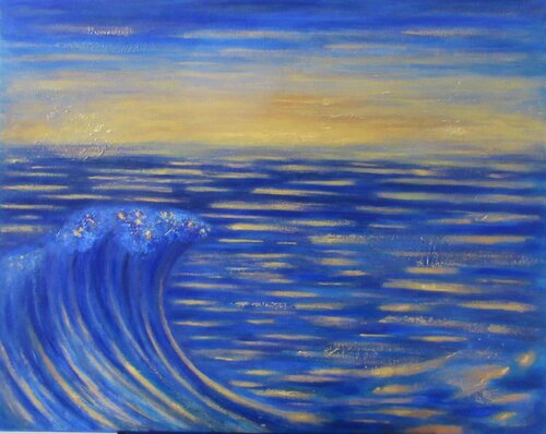 Vague by Artiste H. E., Painting for Sale on Select