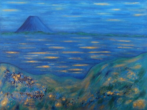 Montagne (rouleau) by Artiste H. E., Painting for Sale on Select