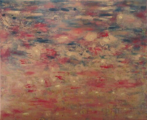 La lumière du soleil sur la rivière by Artiste H. E., Painting for Sale on Select