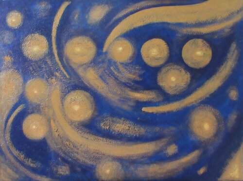 Etoiles by Artiste H. E., Painting for Sale on Select