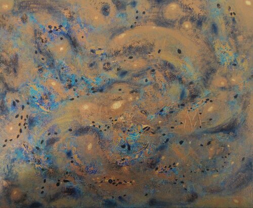 Arbres et lumière by Artiste H. E., Painting for Sale on Select