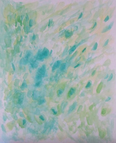 Feuilles d'arbres by Artiste H. E., Painting for Sale on Select