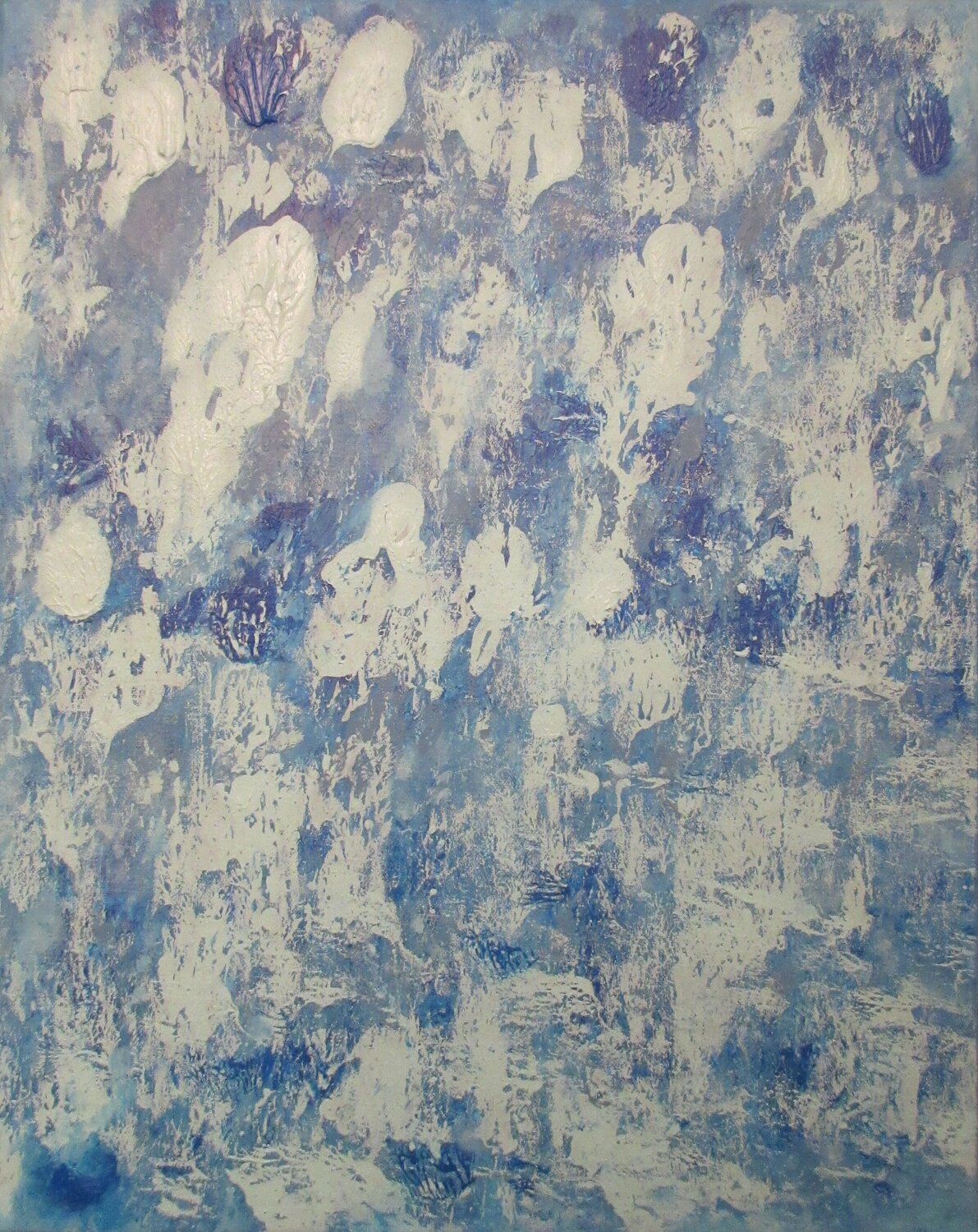 Bleu Artiste H. E. Original painting for sale
