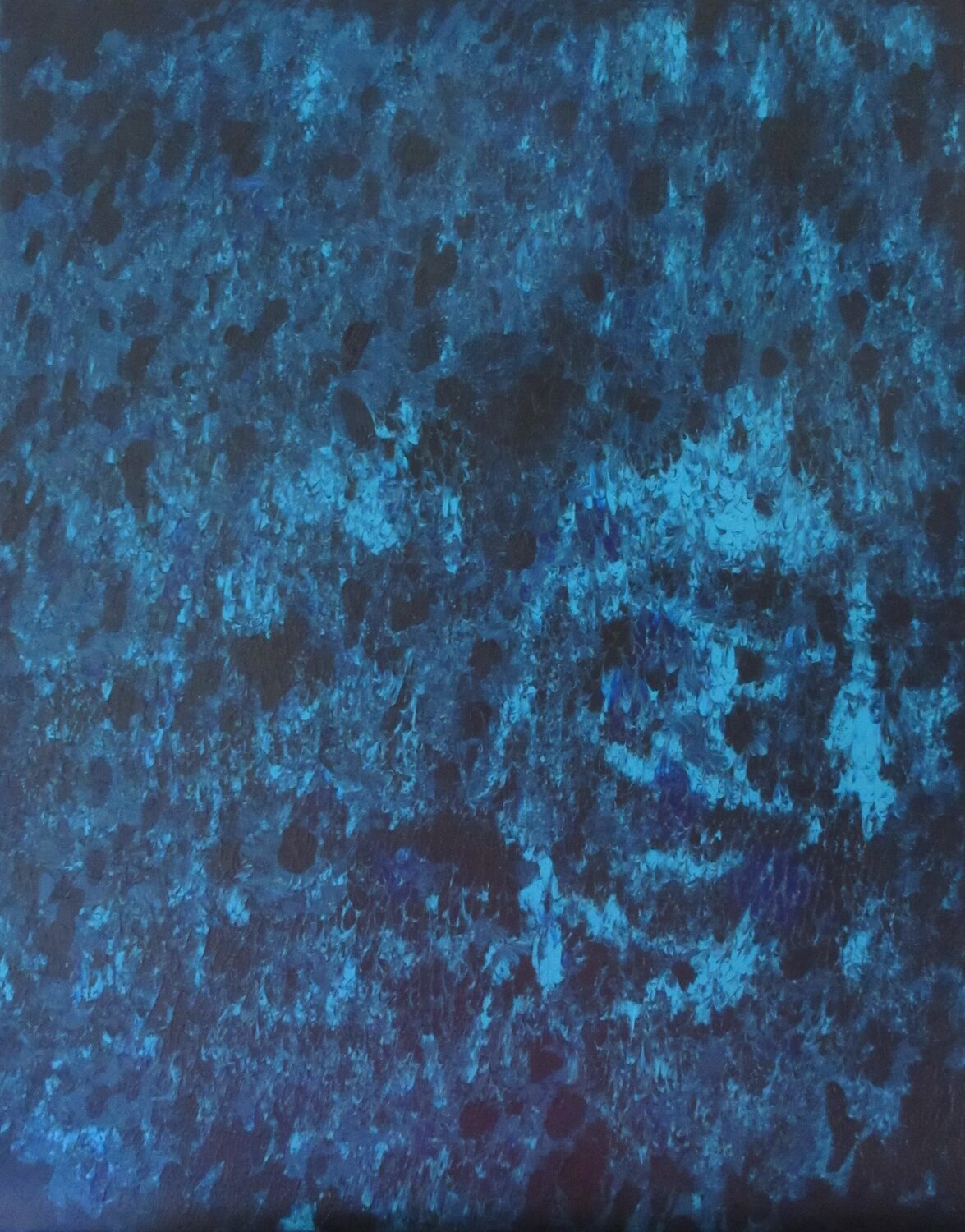 Bleu Artiste H. E. Original painting for sale