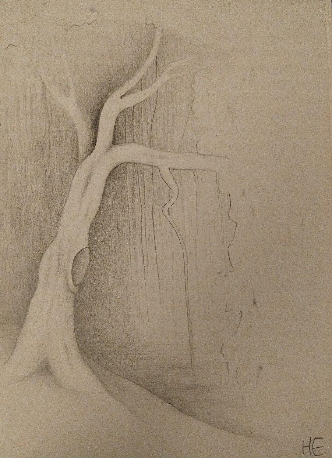 Arbre Artiste H. E. Original painting for sale