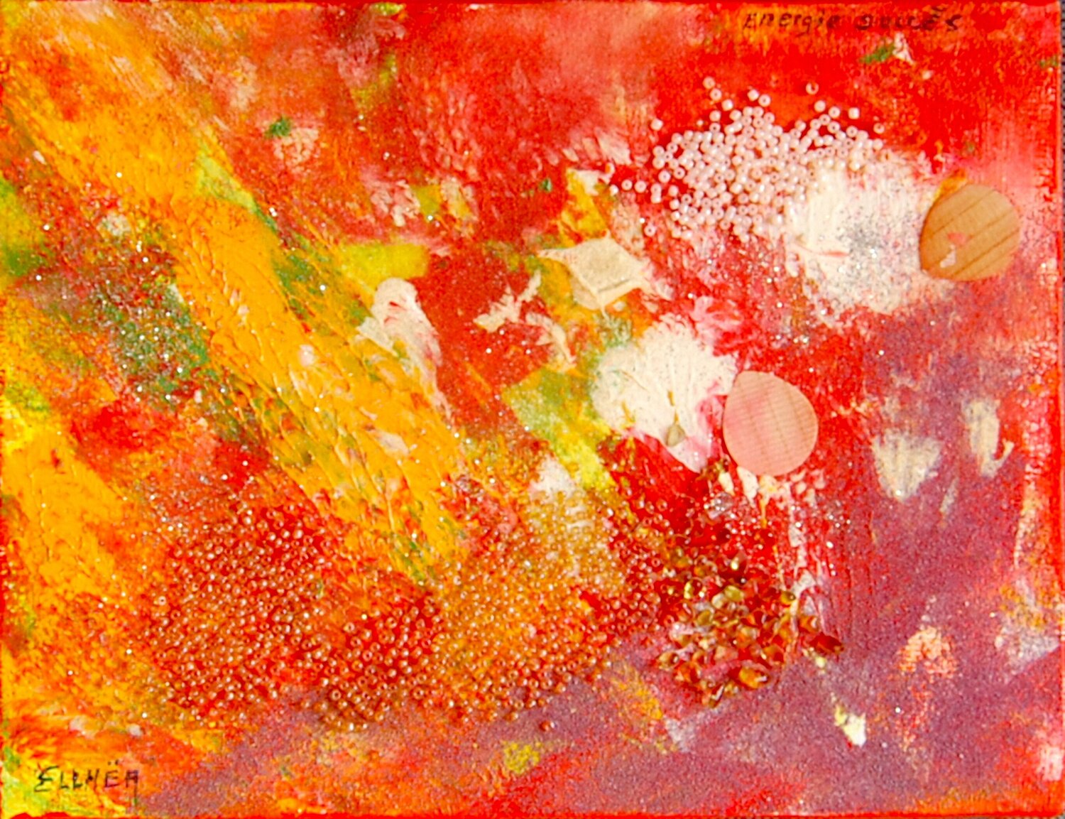 Energie Succès - Energy Success Marie-Claude ELLHËA Original painting for sale