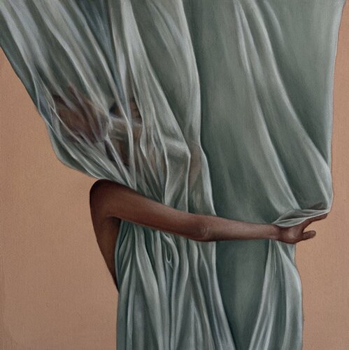 UNDER COVER by Lisa Müller, Painting for Sale on Select