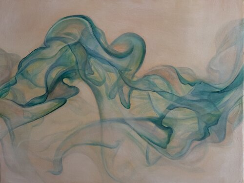 SUSPENSION by Lisa Müller, Painting for Sale on Select