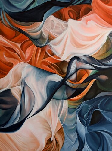 SHIFTING ENERGIES by Lisa Müller, Painting for Sale on Select