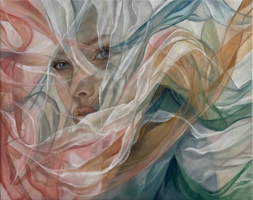 FRAGMENTS OF MEMORY by Lisa Müller, Painting for Sale on Select