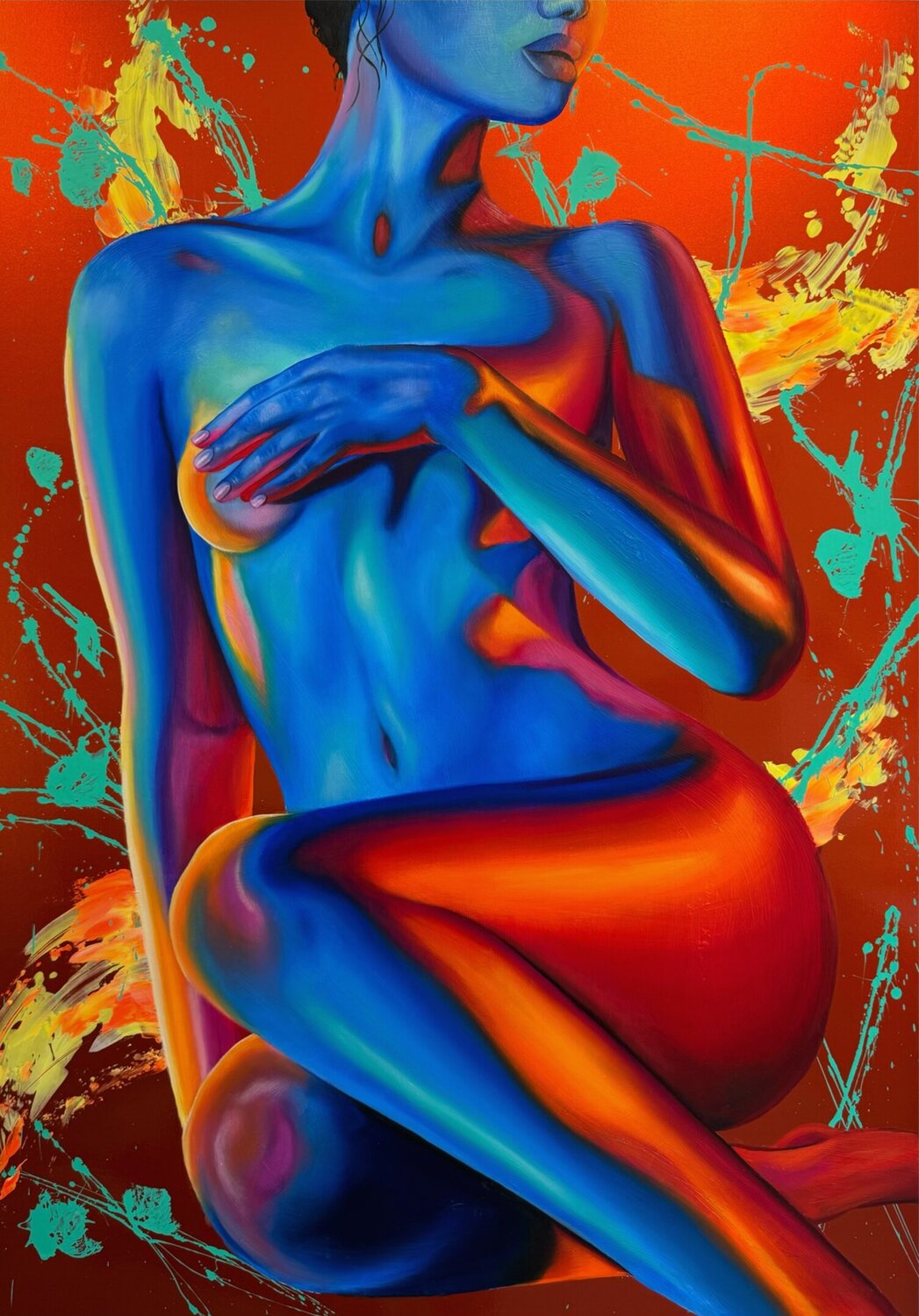 DAWN Lisa Müller Original painting for sale