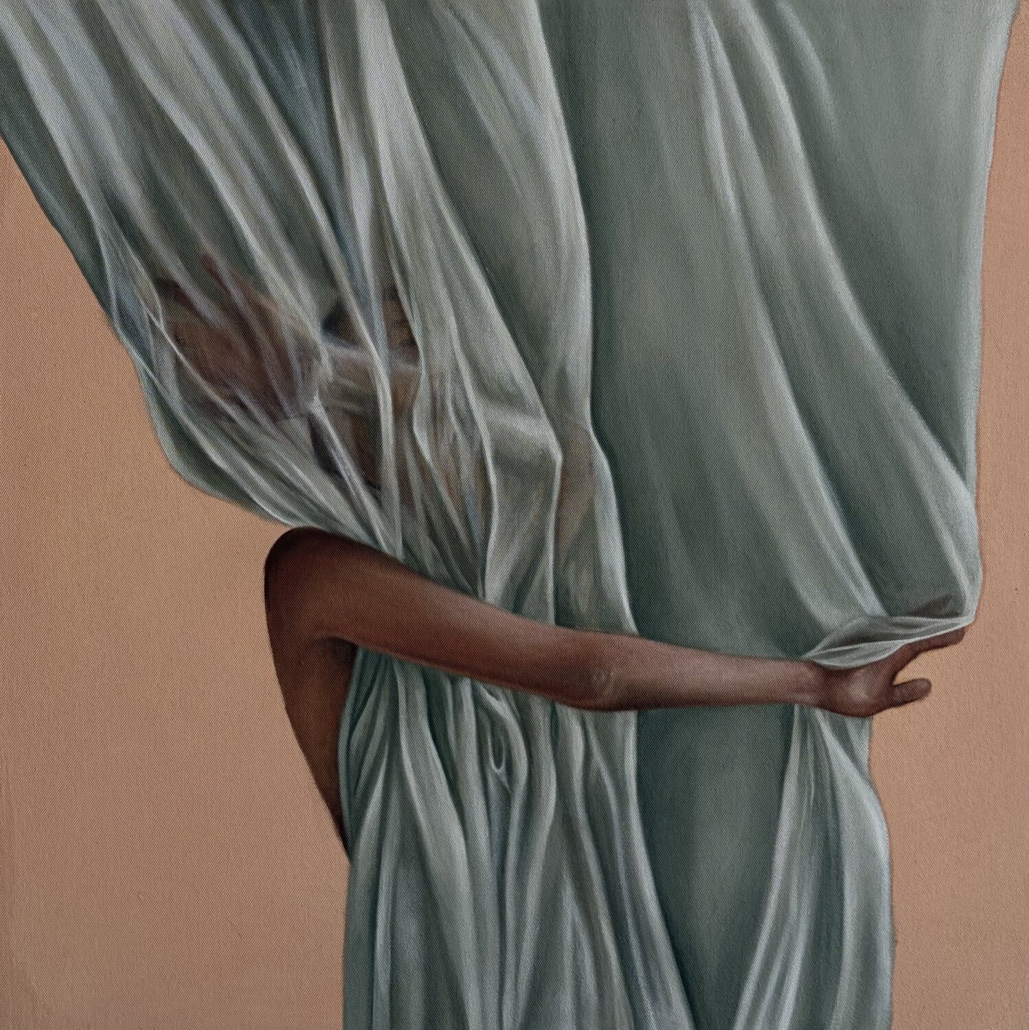 UNDER COVER Lisa Müller Original painting for sale