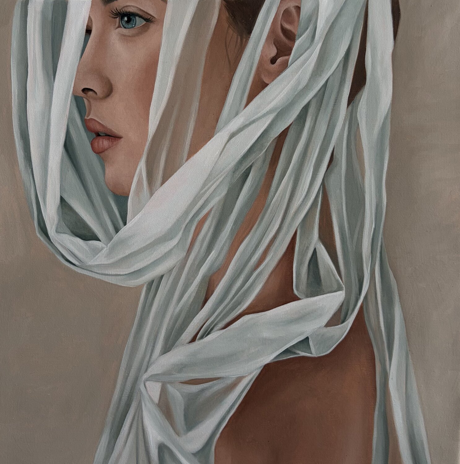 FAR AWAY Lisa Müller Original painting for sale