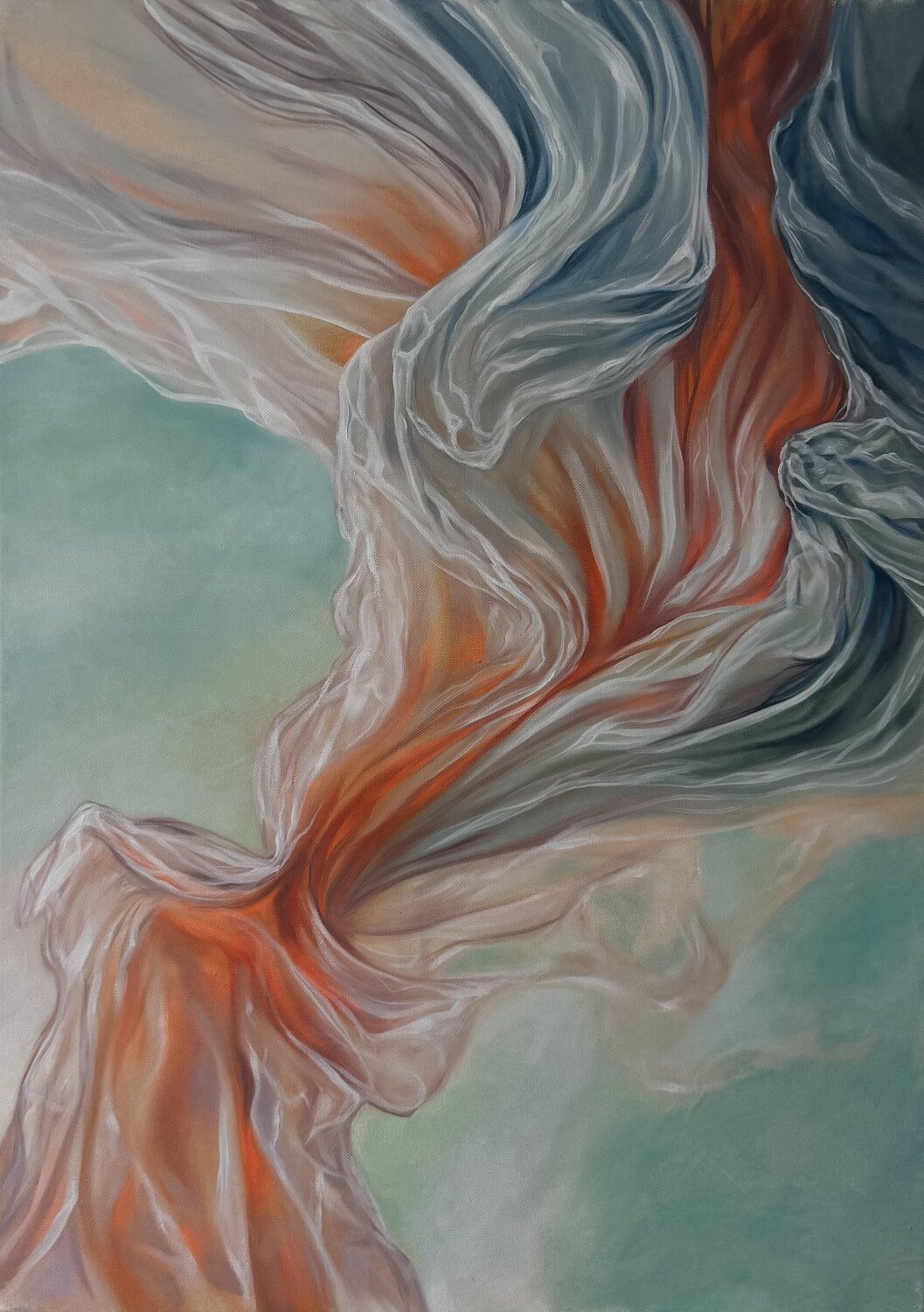 FRAGMENTS OF MEMORY Lisa Müller Original painting for sale