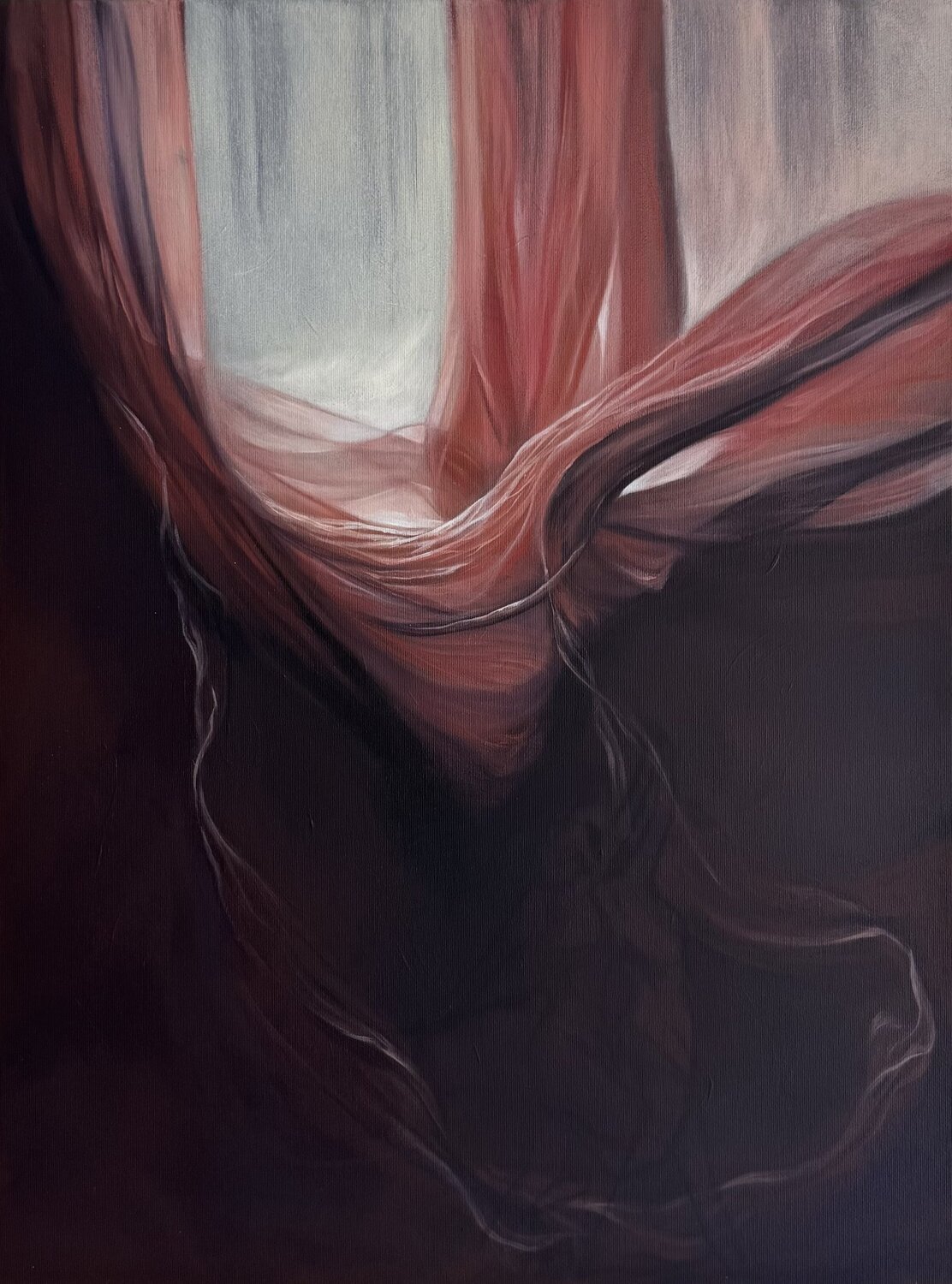 QUIET DEPTHS Lisa Müller Original painting for sale
