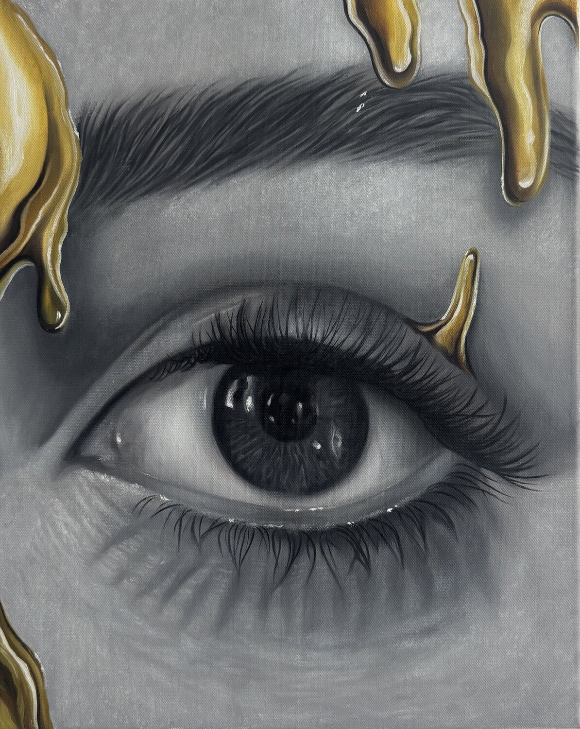IN SILENCE Lisa Müller Original painting for sale