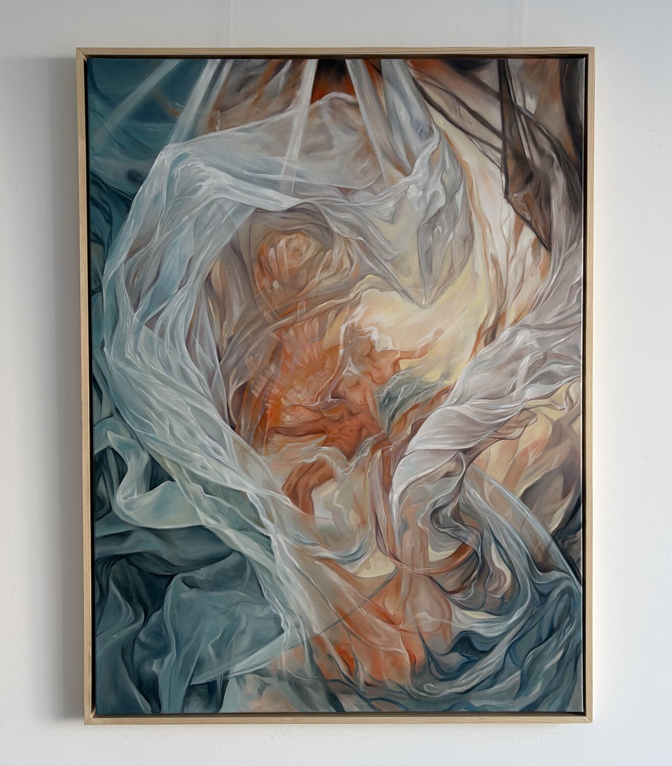 Too Close to Light Lisa Müller Original painting for sale