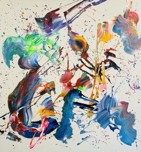 Waves by Ilja Freer, Painting for Sale on Select