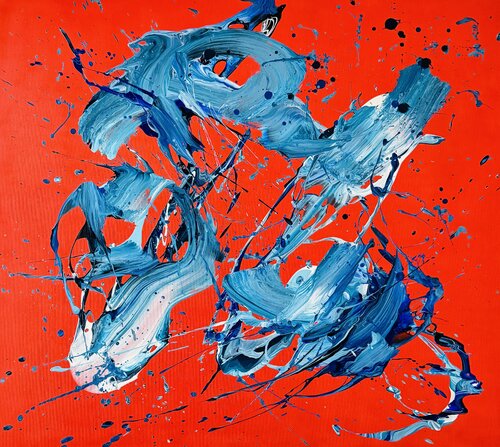 Die perfekte Welle by Ilja Freer, Painting for Sale on Select