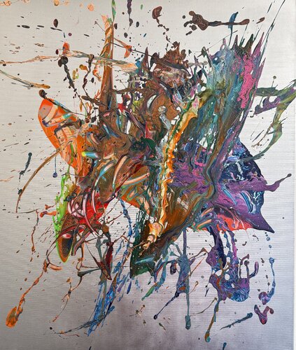 Explosiv by Ilja Freer, Painting for Sale on Select