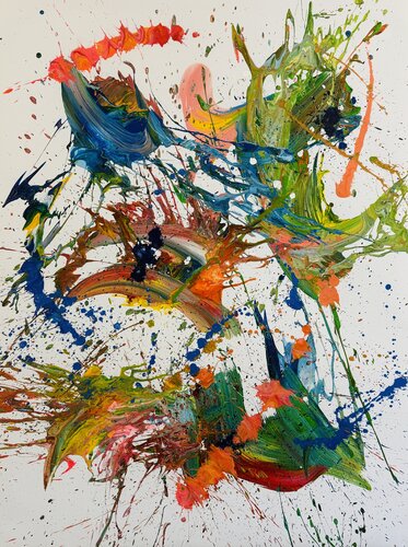 Happy new Year by Ilja Freer, Painting for Sale on Select