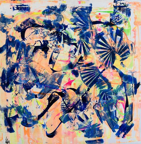 90’s DNA by Ilja Freer, Painting for Sale on Select