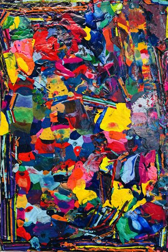 Collage Blend by Ilja Freer, Painting for Sale on Select