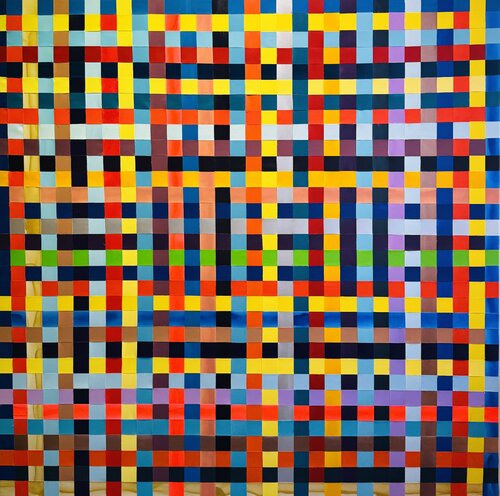 Visuelle Ordnung by Ilja Freer, Painting for Sale on Select