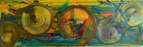 Echo der Bewegung by Ilja Freer, Painting for Sale on Select