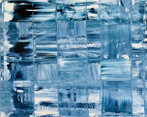 Blue in Blue by Ilja Freer, Painting for Sale on Select