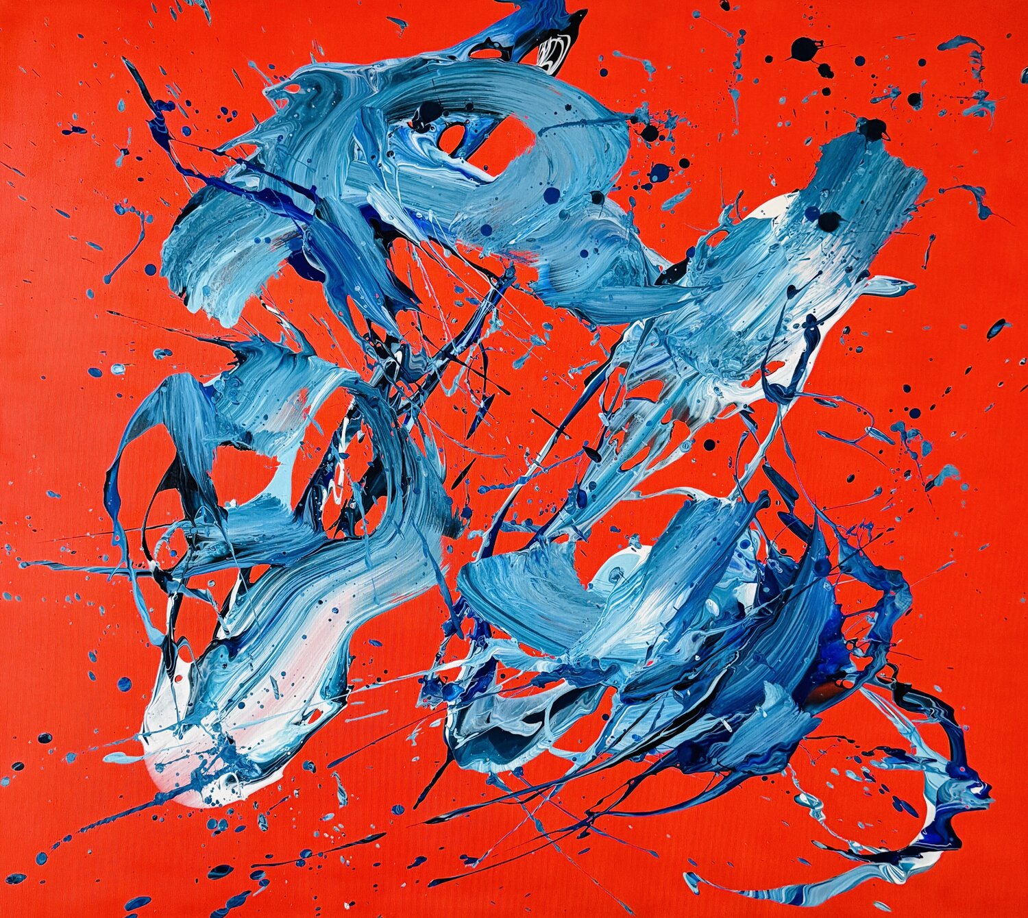 Die perfekte Welle Ilja Freer Original painting for sale