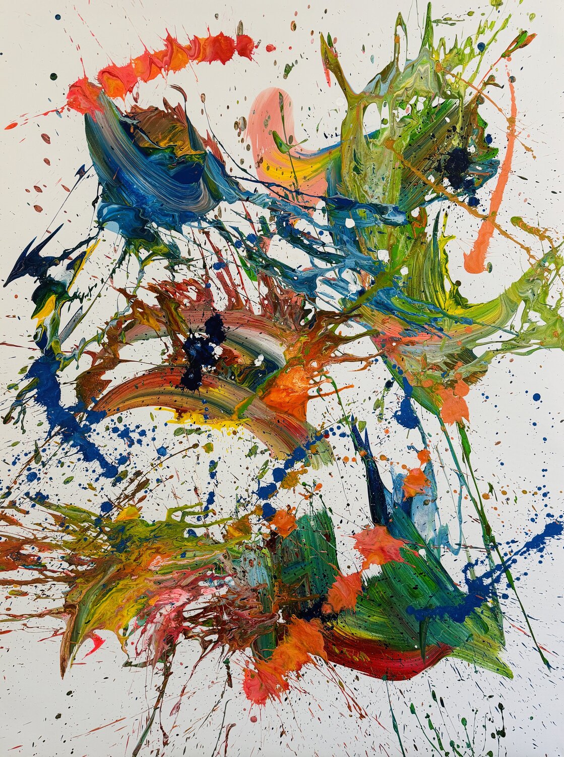 Happy new Year Ilja Freer Original painting for sale