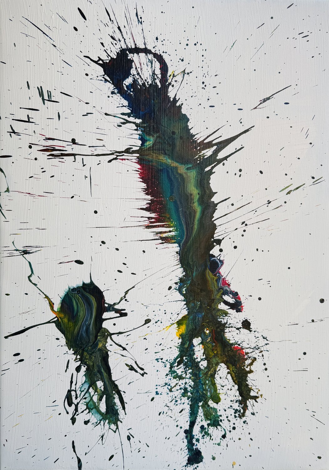 The ant from the other planet Ilja Freer Original painting for sale