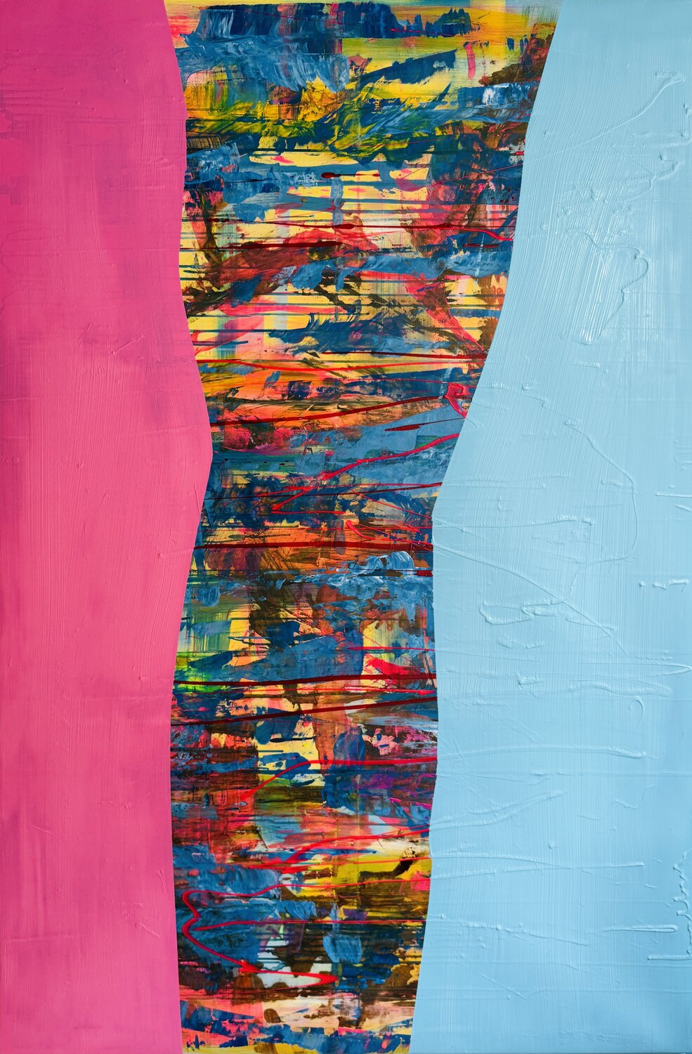 Wahrnehmungstrichter Ilja Freer Original painting for sale
