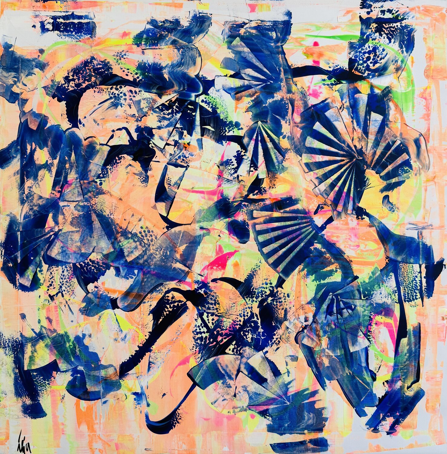 90’s DNA Ilja Freer Original painting for sale