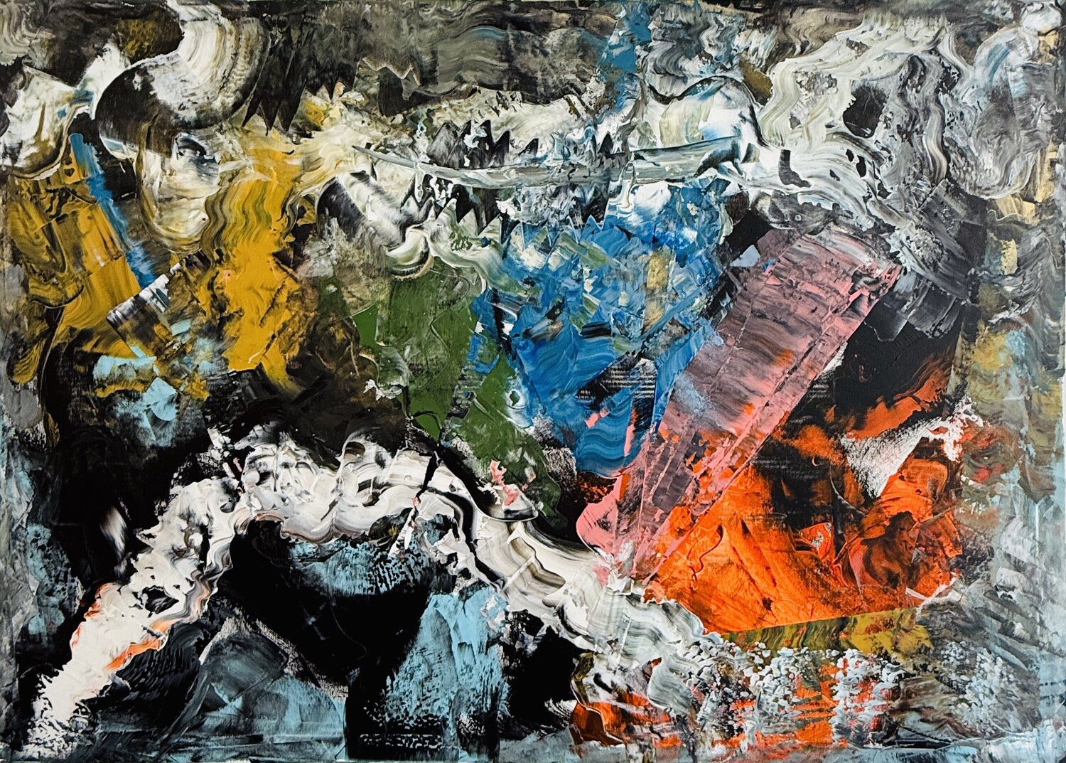 Alps Ilja Freer Original painting for sale
