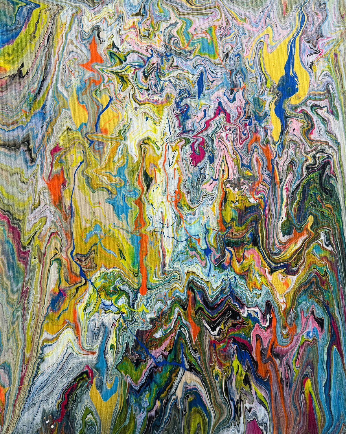 LowFlow Rider Ilja Freer Original painting for sale