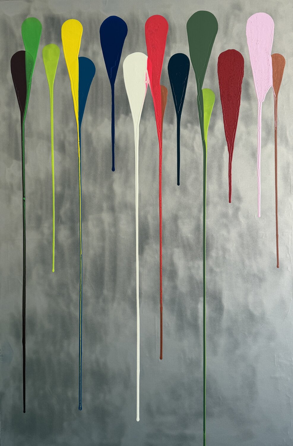 Running II Ilja Freer Original painting for sale