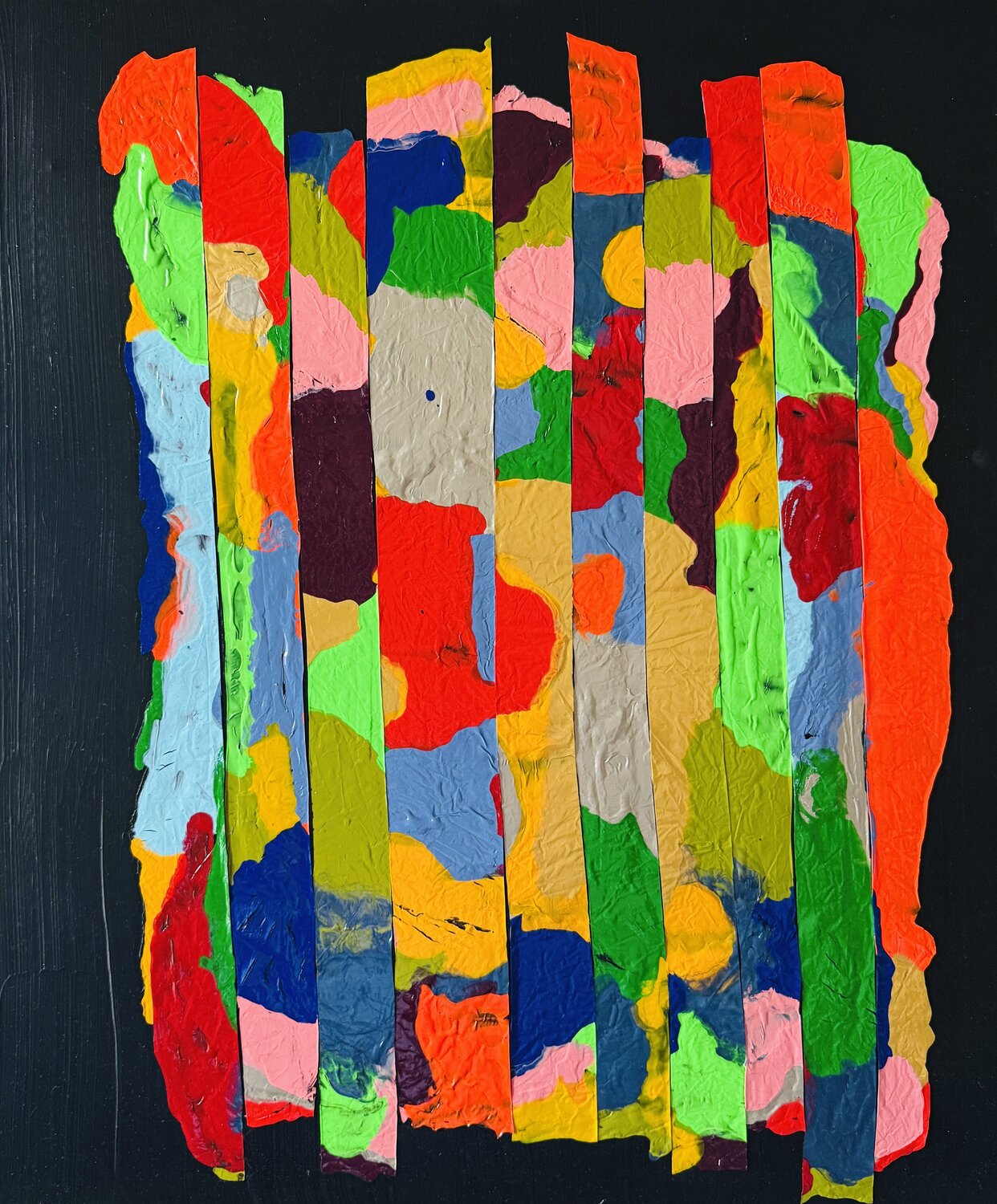 two faces Ilja Freer Original painting for sale