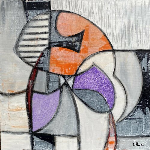 Papillon by Federico Pinto Schmid, Painting for Sale on Select