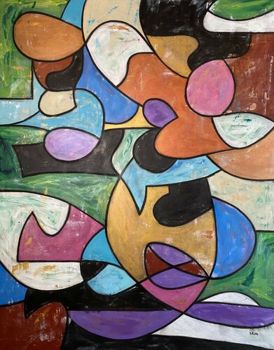 Harmony by Federico Pinto Schmid, Painting for Sale on Select