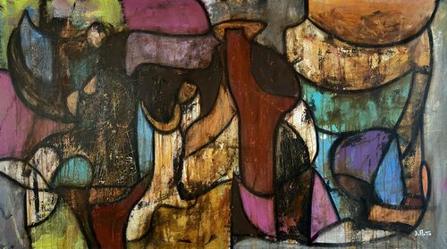 Raw by Federico Pinto Schmid, Painting for Sale on Select