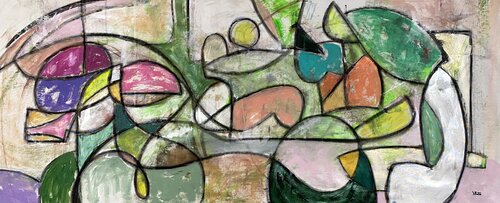 Life by Federico Pinto Schmid, Painting for Sale on Select