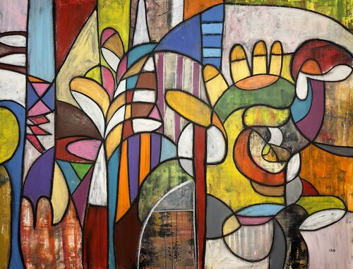 Jungle by Federico Pinto Schmid, Painting for Sale on Select